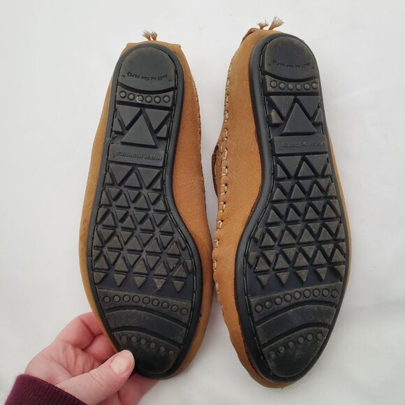 ✨ VINTAGE TREASURE ALERT! | 1970s Leather T-Strap Boho Chic flats ✨5.5 - Picture 6 of 7